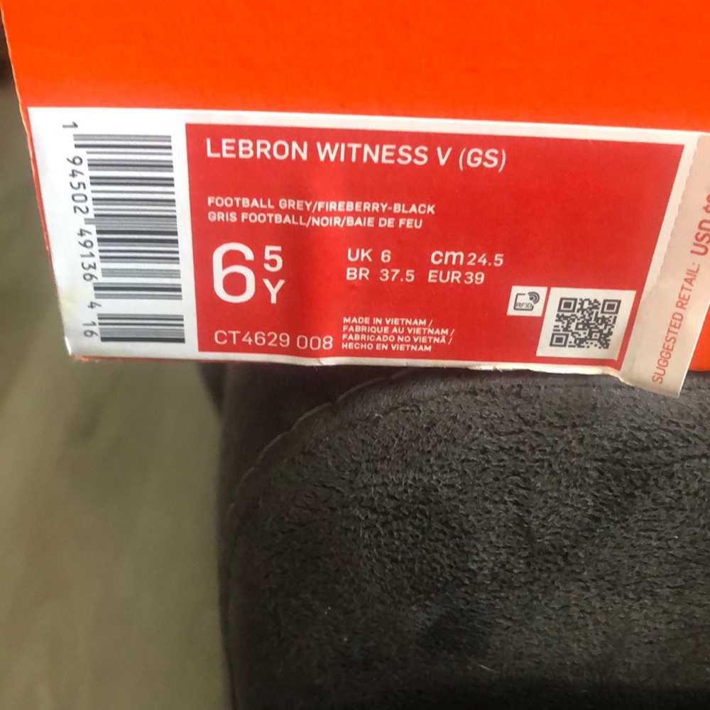Lebron witness gs 6.5